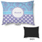 Purple Damask & Dots Outdoor Dog Beds - Large - APPROVAL