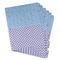 Purple Damask & Dots Page Dividers - Set of 6 - Main/Front