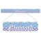 Purple Damask & Dots Plastic Ruler - 12" (Personalized)