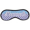 Purple Damask & Dots Sleeping Eye Masks - Large (Personalized)