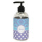 Purple Damask & Dots Small Soap/Lotion Bottle