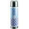 Purple Damask & Dots Stainless Steel Thermos (Personalized)