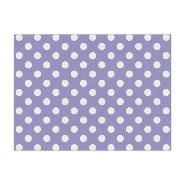 Custom Purple Damask & Dots Large Tissue Papers Sheets - Heavyweight