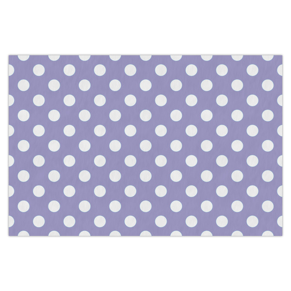 Custom Purple Damask & Dots X-Large Tissue Papers Sheets - Heavyweight