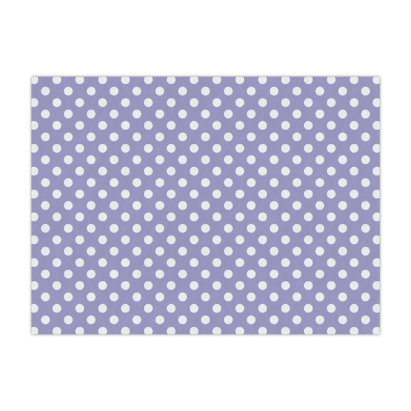 Custom Purple Damask & Dots Large Tissue Papers Sheets - Lightweight
