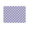 Purple Damask & Dots Tissue Paper - Lightweight - Medium - Front