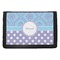 Purple Damask & Dots Trifold Wallet (Personalized)