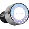 Purple Damask & Dots USB Car Charger (Personalized)