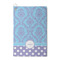 Purple Damask & Dots Waffle Weave Golf Towel - Front/Main