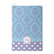 Purple Damask & Dots Waffle Weave Golf Towel (Personalized)