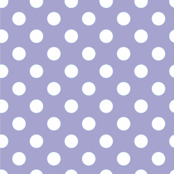 Purple Damask & Dots Wallpaper Square