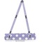 Purple Damask & Dots Yoga Mat Strap With Full Yoga Mat Design