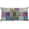Blue Madras Plaid Print Pillow Case - King (Personalized)