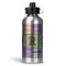Blue Madras Plaid Print Water Bottles - 20 oz - Aluminum (Personalized)