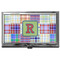 Blue Madras Plaid Print Business Card Case