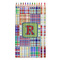 Blue Madras Plaid Print Colored Pencils (Personalized)