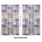 Blue Madras Plaid Curtain 112x80 - Lined