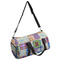 Blue Madras Plaid Print Duffel Bag - Small (Personalized)