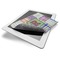 Blue Madras Plaid Print Electronic Screen Wipe - iPad