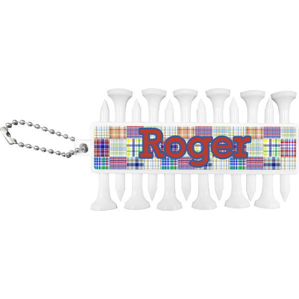 Blue Madras Plaid Golf Buddy