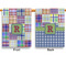 Blue Madras Plaid Print House Flags - Double Sided - APPROVAL