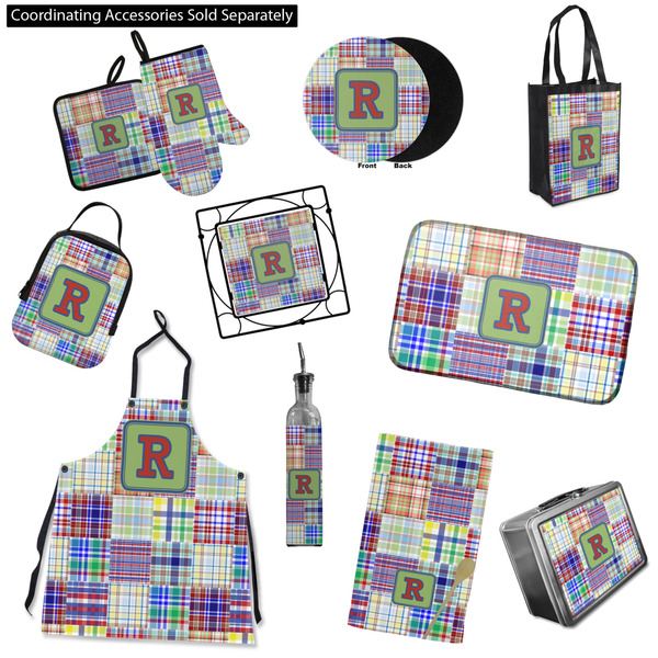 Blue Madras Plaid Print Kitchen Accessories & Decor