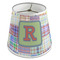 Blue Madras Plaid Print Empire Lamp Shade (Personalized)