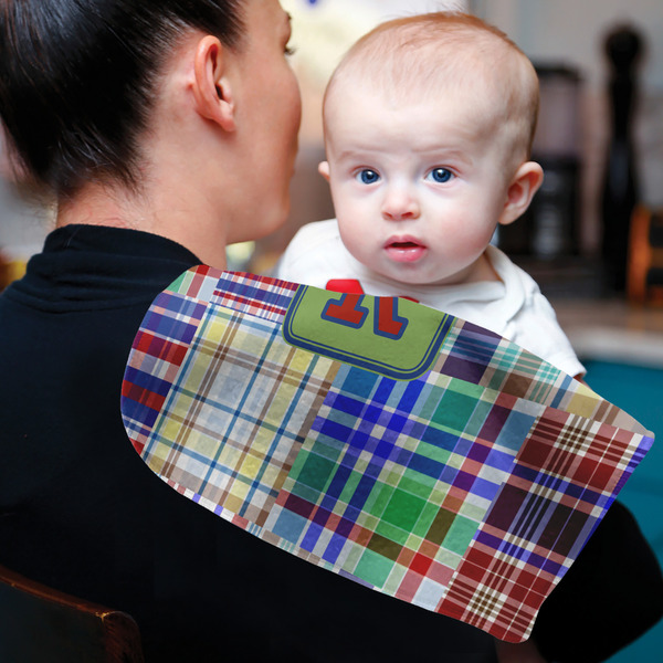 Blue Madras Plaid Print Old Burp - Lifestyle