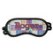 Blue Madras Plaid Print Sleeping Eye Mask (Personalized)