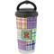 Blue Madras Plaid Print Stainless Steel Coffee Tumbler (Personalized)