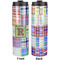 Blue Madras Plaid Print Stainless Steel Tumbler 20 Oz - Approval