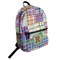 Blue Madras Plaid Print Student Backpack (Personalized)