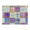 Blue Madras Plaid Print Tissue Paper Sheets - Large - Heavyweight