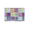 Blue Madras Plaid Print Tissue Paper Sheets - Small - Heavyweight