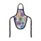 Blue Madras Plaid Print Bottle Apron (Personalized)