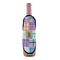 Blue Madras Plaid Print Wine Bottle Apron - IN CONTEXT
