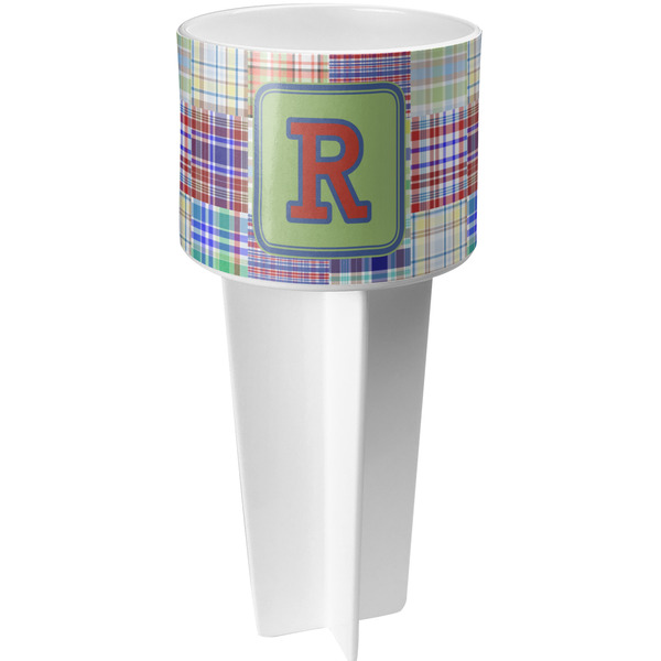 Blue Madras Plaid Print spiker_white_apvl