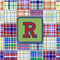 Blue Madras Plaid Print