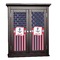 Nautical Anchors & Stripes Cabinet Decals