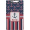 Nautical Anchors & Stripes Clipboard (Legal)