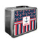 Nautical Anchors & Stripes Custom Lunch Box / Tin