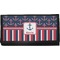 Nautical Anchors & Stripes Canvas Checkbook Cover (Personalized)