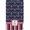 Nautical Anchors & Stripes Hand Towel (Personalized) Full