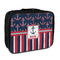 Nautical Anchors & Stripes Insulated Lunch Bag (Personalized)