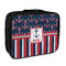 Nautical Anchors & Stripes Insulated Lunch Bag (Personalized)