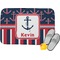 Nautical Anchors & Stripes Memory Foam Bath Mats