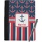 Nautical Anchors & Stripes Notebook