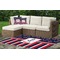 Nautical Anchors & Stripes Indoor / Outdoor Rug & Cushions