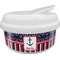 Nautical Anchors & Stripes Snack Container (Personalized)