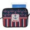 Nautical Anchors & Stripes Tablet Sleeve (Medium)